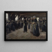 The Flax Barn at Laren - Max Liebermann — framed artwork on a wall