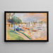 Wannsee - Max Liebermann — cuadro enmarcado en la pared