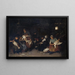 Mujeres ordeñando gansos - Max Liebermann — cuadro enmarcado en la pared