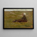 Goat Herdess Painting - Max Liebermann — framed artwork on a wall