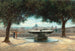 Roma vista de la ciudad desde la fuente de la Villa Médici - Max Merker — vista de la obra