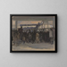 Six-Day Race in Berlin - Max Slevogt — framed artwork on a wall
