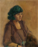 Retrato de una dama - Max Slevogt — vista de la obra