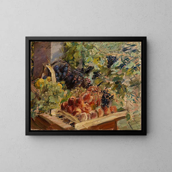Naturaleza muerta - Max Slevogt — cuadro enmarcado en la pared