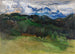 Tormenta sobre el Rosengarten cerca de Bolzano - Max Slevogt — vista de la obra