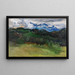 Tormenta sobre el Rosengarten cerca de Bolzano - Max Slevogt — cuadro enmarcado en la pared