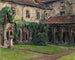 Cloître de l'abbaye des Augustins à Landau II - Max Slevogt — vista de la obra