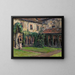 Cloître de l'abbaye des Augustins à Landau II - Max Slevogt — cuadro enmarcado en la pared