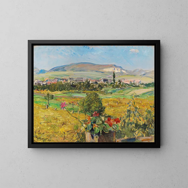 Paisaje palatino - Max Slevogt — cuadro enmarcado en la pared
