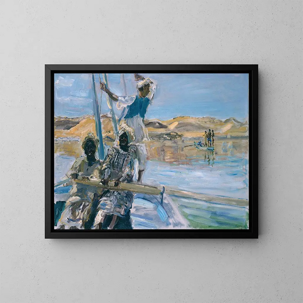 Pirates - Max Slevogt — cuadro enmarcado en la pared
