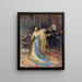 Retrato de la bailarina Marietta di Rigardo - Max Slevogt — cuadro enmarcado en la pared