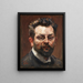 Autorretrato - Max Slevogt — cuadro enmarcado en la pared