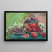 Nature Morte with Apples, Grapes, and Plums - Max Slevogt — framed artwork on a wall