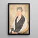 Retrato de una dama - Max Stern — cuadro enmarcado en la pared