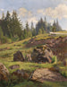 Landscape of the Black Forest - Max Wilhelm Roman — artwork view