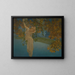 Rêveries - Maxfield Parrish — cuadro enmarcado en la pared