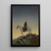 The Outlaw - Maxfield Parrish — framed artwork on a wall
