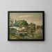 Bords de la Marne - Maxime Maufra — cuadro enmarcado en la pared