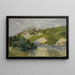 Le Château-Gaillard après-midi - Maxime Maufra — framed artwork on a wall