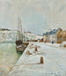 Snowy Landscape Painting - Maxime Maufra — artwork view