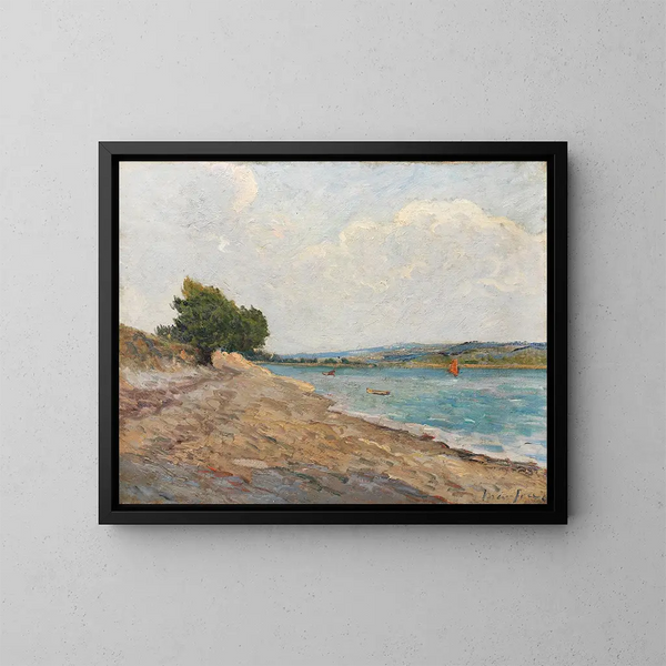 Río de Landerneau - Maxime Maufra — cuadro enmarcado en la pared