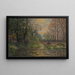 atardecer en el Loir, Lavardin, Loiret-Cher - Maxime Maufra — cuadro enmarcado en la pared