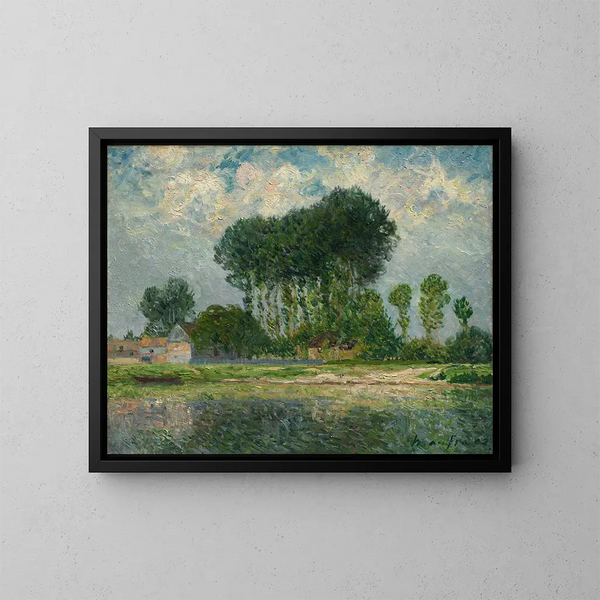 La Rivière - Maxime Maufra — cuadro enmarcado en la pared