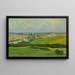 Vista de pueblo - Maxime Maufra — cuadro enmarcado en la pared