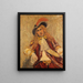 Émile Dehelly 1871-1969 member of the Comédie-Française in costume of scene - Maxime Maufra — framed artwork on a wall
