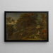 Paisaje forestal con figuras de staffage - Maximilian Joseph Schinnagl — cuadro enmarcado en la pared