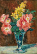 Jarrón con flores - Maximilien Luce — vista de la obra