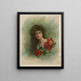 Poinsettia - Meek & Co.. — cuadro enmarcado en la pared