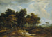 Entrada de un bosque - Meindert Hobbema — vista de la obra