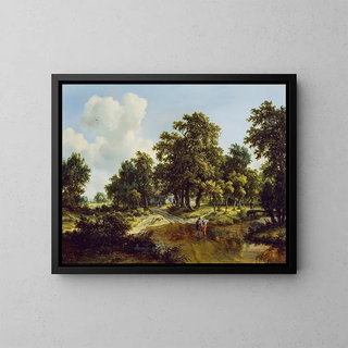 Meindert Hobbema - The Outskirts of a Wood.webp