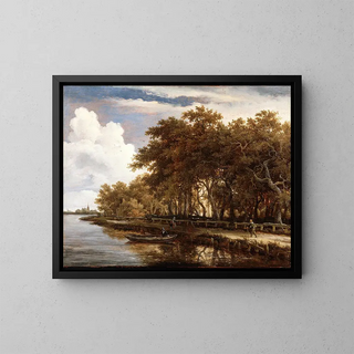 Meindert Hobbema - View Along the Amstel.webp