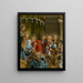 The death bed of Mary - Melchior Feselen — framed artwork on a wall