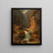 Cascada - Melchior Fritsch — cuadro enmarcado en la pared