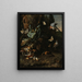 Animal and plant - Melchior d'Hondecoeter — framed artwork on a wall