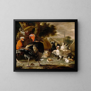 Melchior dHondecoeter - Poultry Yard.webp