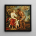 Méleagre presentando la cabeza del jabalí caledonio a Atalanta - Seguidor de Peter Paul Rubens — presentación mural de la obra