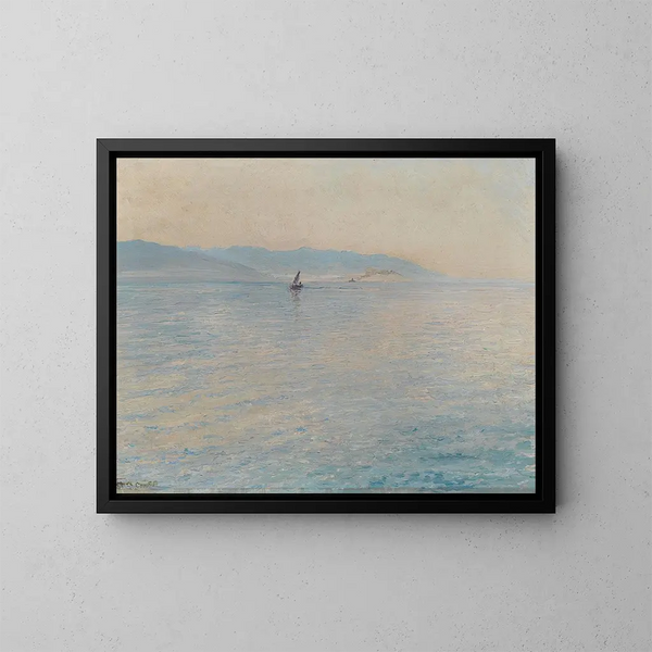de calma marina - Menci Clement Crnčić — cuadro enmarcado en la pared