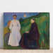 Reproducción del cuadro Madre e hija - Edvard Munch