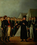 Reverend Józef Jakubowski en el campamento de Kościuszko cerca de Varsovia en 1794 - Michał Stachowicz | Reproduction — vista de la obra
