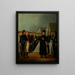 Reverend Józef Jakubowski en el campamento de Kościuszko cerca de Varsovia en 1794 - Michał Stachowicz | Reproduction — cuadro enmarcado en la pared