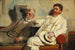 Estudio de críticas de arte - Michael Ancher — vista de la obra