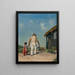 Estudio cristiano para ciegos - Michael Ancher — cuadro enmarcado en la pared