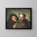 Bonatzi y la alegre Elsie - Michael Ancher — cuadro enmarcado en la pared