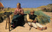 Figures dans un paysage, Kristian l'aveugle et Tine parmi les dunes - Michael Ancher — artwork view