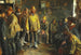 In the merchant's hut on a winter day when we do not fish - Michael Ancher — artwork view