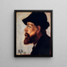 Nils Hansteen - Michael Ancher — cuadro enmarcado en la pared